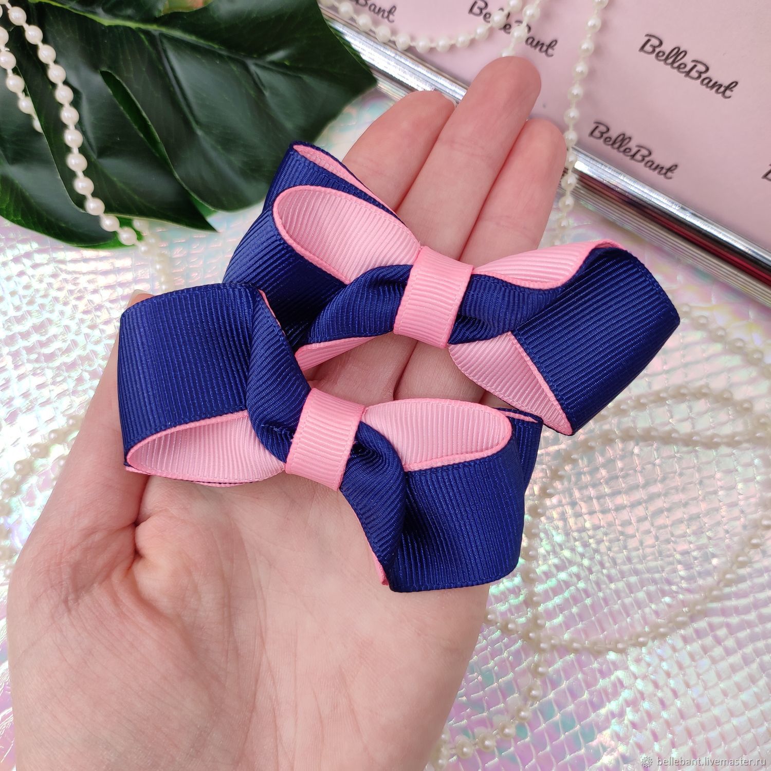 Бантики для волос в интернет-магазине Ярмарка Мастеров по цене 400 ...