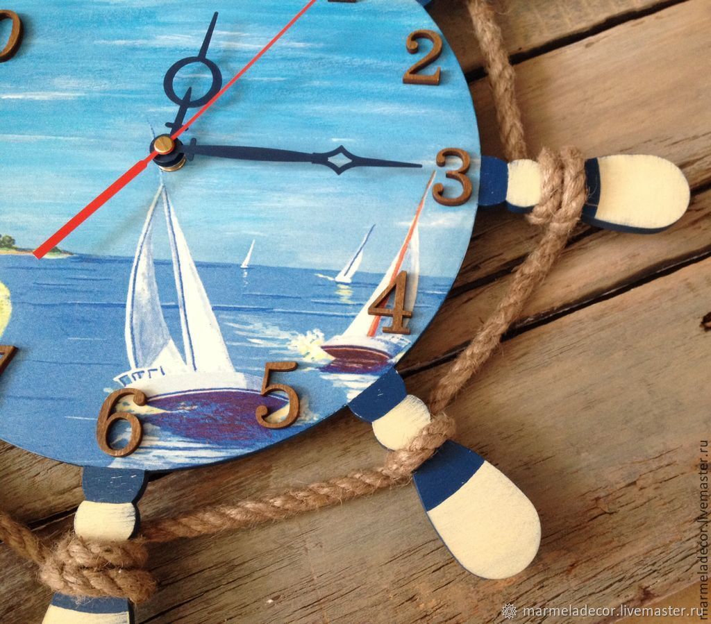 Морские часы настенные. Сувениры в морском стиле. Предметы интерьера в морском стиле. Часы морская тематика. Часы в морском стиле.