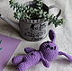 Lilac puppy, Stuffed Toys, Gukovo,  Фото №1
