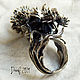 Ring 'Field Thistle' with Topaz and apatites. Rings. Sergej Dementjev (desef). Online shopping on My Livemaster.  Фото №2