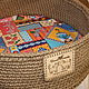 Basket bench of jute ,for cats and dogs. Lodge. Ekostil. Online shopping on My Livemaster.  Фото №2