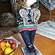 Девочка на коньках. Интерьерная кукла. Poli_dolls. Интернет-магазин Ярмарка Мастеров.  Фото №2