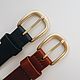 The strap is handmade of genuine leather. Straps. Titla. Интернет-магазин Ярмарка Мастеров.  Фото №2