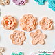 Shabby knitted flowers in the set. Flowers artificial. Natalie crochet flowers. Online shopping on My Livemaster.  Фото №2