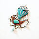 Brooch ' Airship'. Brooches. Malino Jewelry. Online shopping on My Livemaster.  Фото №2
