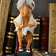 Валяная мышь мисс Марпл / игрушка из шерсти. Сухое валяние. Декор, Войлочная игрушка, Краснодар,  Фото №1