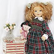Куклы и игрушки handmade. Livemaster - original item Sabina.Collectible textile doll.. Handmade.