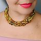 Order Necklace  with  amber. ELENA KARPOVA. Livemaster. . Necklace Фото №3