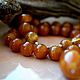 Beads with simbircite. Necklace. Beautiful magic stones (silakamnia). My Livemaster. Фото №5