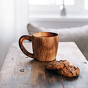 Посуда handmade. Livemaster - original item A mug for drinks made of natural wood Siberian cedar C61. Handmade.