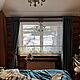 Order Curtains made of velvet and tulle 'Turquoise charm'. PROFIDecor - CURTAINS. Livemaster. . Curtains1 Фото №3