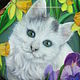 Pendant with a kitten 'white,fluffy'. Pendants. Olesy Losygina. My Livemaster. Фото №6