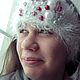"Клюква в сахаре" повязка как у Снегурочки. Повязки. LoLo (LoLo #Крутой_пошив#). Ярмарка Мастеров.  Фото №6