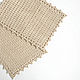 Set of knitted rectangular cotton napkins for tea drinking, Doilies, Samara,  Фото №1