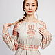 Traditional linen dress Makosh in Russian style. Folk dresses. ivankaclub (ivankaclub). My Livemaster. Фото №5
