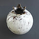 A vase in the loft style 'White garnet'. Vases. Owlclay. My Livemaster. Фото №6