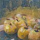 Заказать Картина маслом Яблочный Спас / Apple Spas. Juliavasi (juliavasiart). Ярмарка Мастеров. . Картины Фото №3