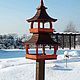 Кормушка для птиц "Пагода", Кормушки для птиц, Кемерово,  Фото №1
