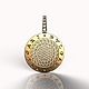Bulgari Pendant made of 585 gold (P49) bulgari. Pendant. anna-epifanova. Online shopping on My Livemaster.  Фото №2