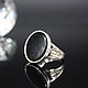 Order 925 Silver Onyx Ring ALS0024. Sunny Silver. Livemaster. . Rings Фото №3