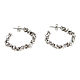 Order Silver Ring Earrings, Buy Sparkling Earrings. Irina Moro. Livemaster. . Congo earrings Фото №3