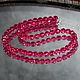 Chic red ruby spinel beads, Beads2, Moscow,  Фото №1