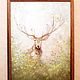 Woodland Deer. Pictures. Walperion Paintings. Online shopping on My Livemaster.  Фото №2