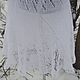 Knitted openwork skirt 'Snow lace'. Skirts. DominikaSamara. My Livemaster. Фото №5