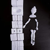 Материалы для творчества handmade. Livemaster - original item Plaster forms Doll 26-32cm. Handmade.