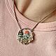Кулон «Цветущая сакура» коллекция Япония. Кулон. Mintina Jewelry. Ярмарка Мастеров.  Фото №5