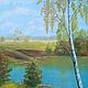 Order 'Birches' oil Painting. Kind paintings by Irina Belozerova. Livemaster. . Pictures Фото №3