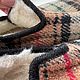 Винтаж: Шерстяные тапочки-слипоны . Франция. р. 37. Обувь винтажная. Vintage-bazaar. Ярмарка Мастеров.  Фото №5