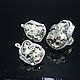 Jewelry Set Ring Earrings Pyrite Silver 925 ALS0041, Jewelry Sets, Yerevan,  Фото №1