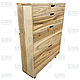 Комод в прихожую узкий из массива TIMBER. Комоды. Мебельный бутик (Wofurniture). Ярмарка Мастеров.  Фото №4