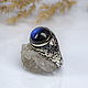 Order Men's ring with labradorite 'Nakir'. Unusual Gemstone Jewelry. Livemaster. . Rings Фото №3