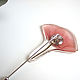 Order Brooch-Needle Poppy Real Flower Resin Jewelry Boho Brooch. WonderLand. Livemaster. . Stick pin Фото №3