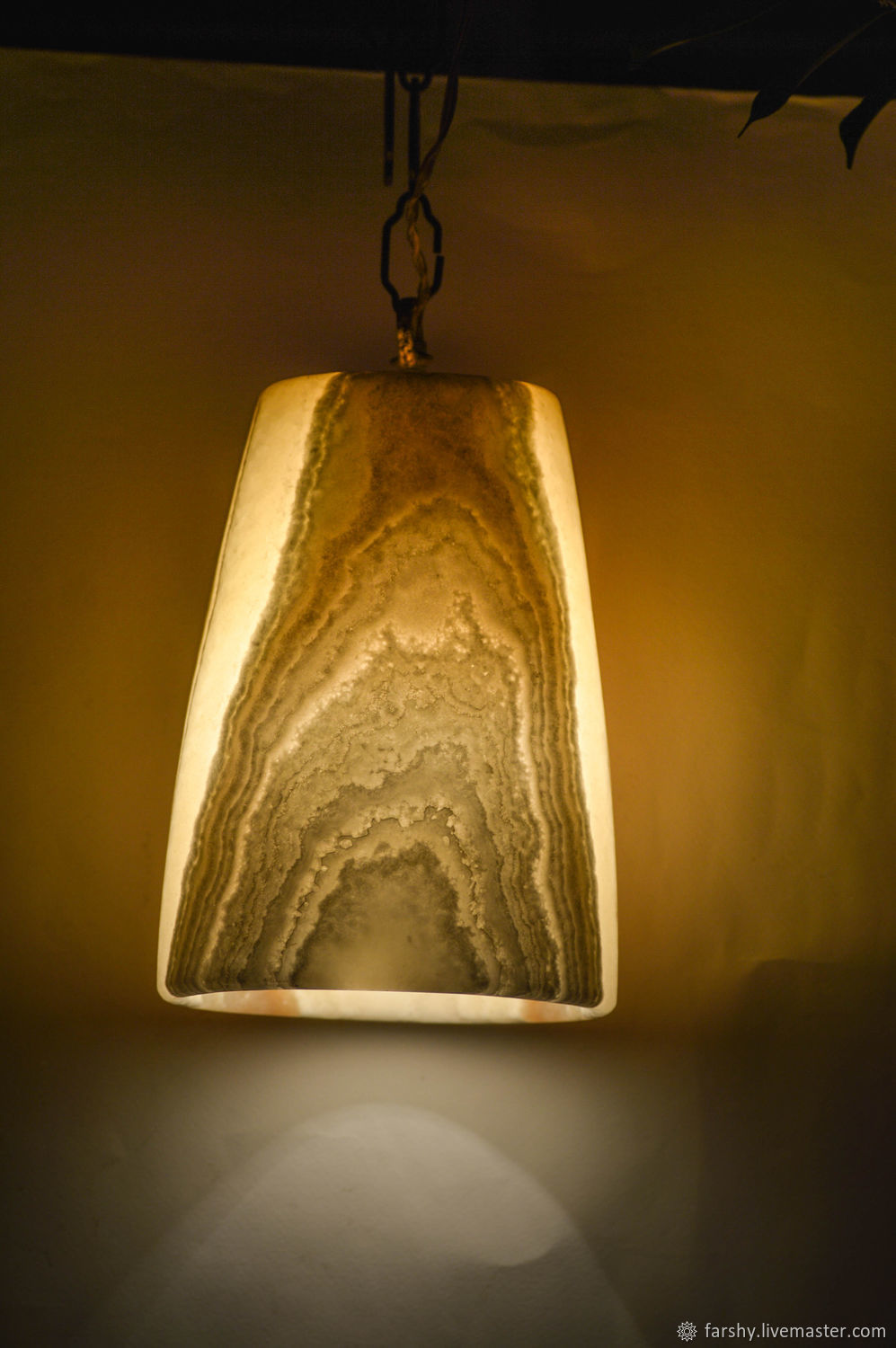 table lamp shade with crystal droplets