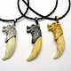 Natural Wolf Fang. Pendants. Urbanstyle. My Livemaster. Фото №4