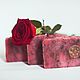 Natural soap from scratch Jam from roses handmade Pink. Soap. soapy fun. Online shopping on My Livemaster.  Фото №2