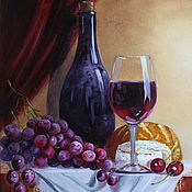 Натюрморт с гранатовым вином