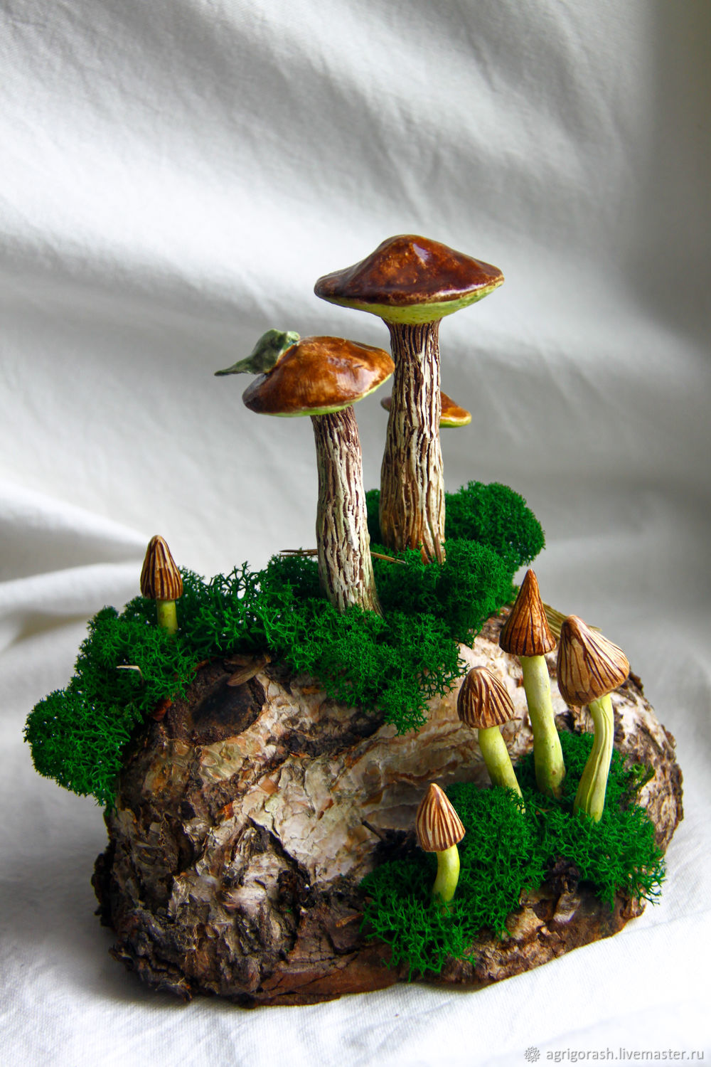 Композиция Лесная кочка купить в интернет-магазине Ярмарка Мастеров по ...