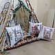 Вигвам на шесть опор. Вигвам. Маргарита tipi_workshop. Ярмарка Мастеров.  Фото №4