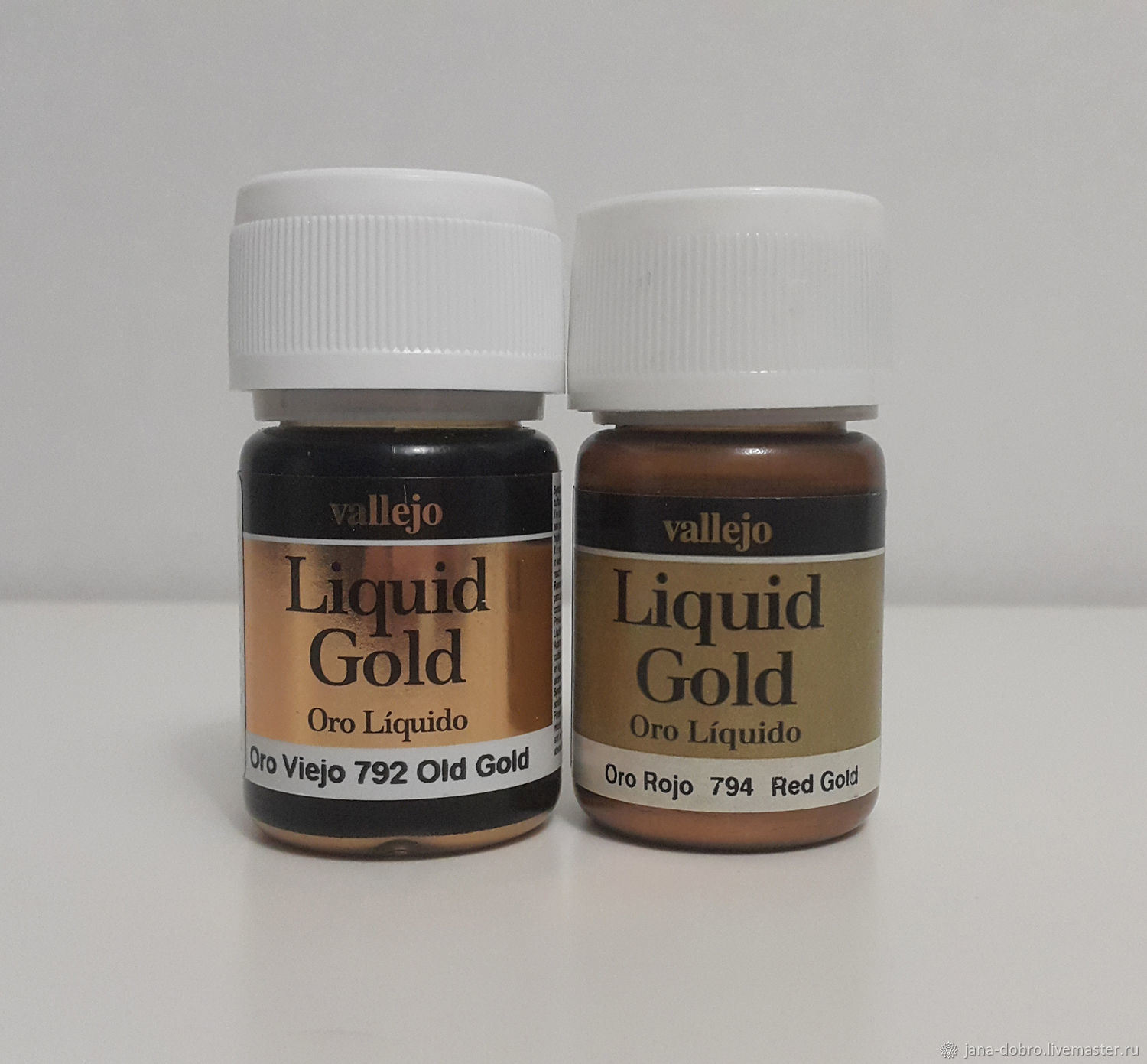 Жидкое золото VALLEJO LIQUID GOLD в интернет-магазине на Ярмарке ...