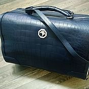 Сумки и аксессуары handmade. Livemaster - original item Travel bag made of genuine crocodile leather, for travel!. Handmade.