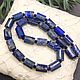 Natural lapis lazuli large beads. Beads2. naturalkavni. Online shopping on My Livemaster.  Фото №2
