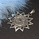 St. George's Cross pendant with amethyst in 925 TS0008 silver. Pendant. Sunny Silver. My Livemaster. Фото №5