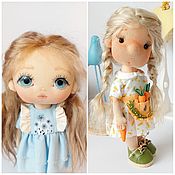 interior doll: Textile doll - boy