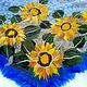 Shawl: ' Sunflowers'. Shawls. tonkorunochka (tonkorunochka). My Livemaster. Фото №6