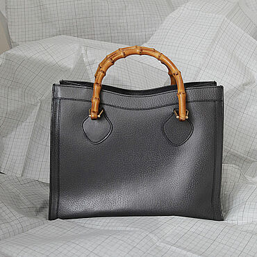 Сумки ручной работы. Ярмарка Мастеров - ручная работа Винтажная сумка-тоут: Gucci Diana Bamboo. Handmade.