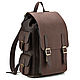  Leather backpack 'Pathfinder' (brown crazy), Backpacks, St. Petersburg,  Фото №1